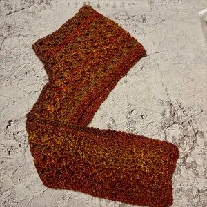 Beautiful New Handmade Crochet Hood with Attach Scarf